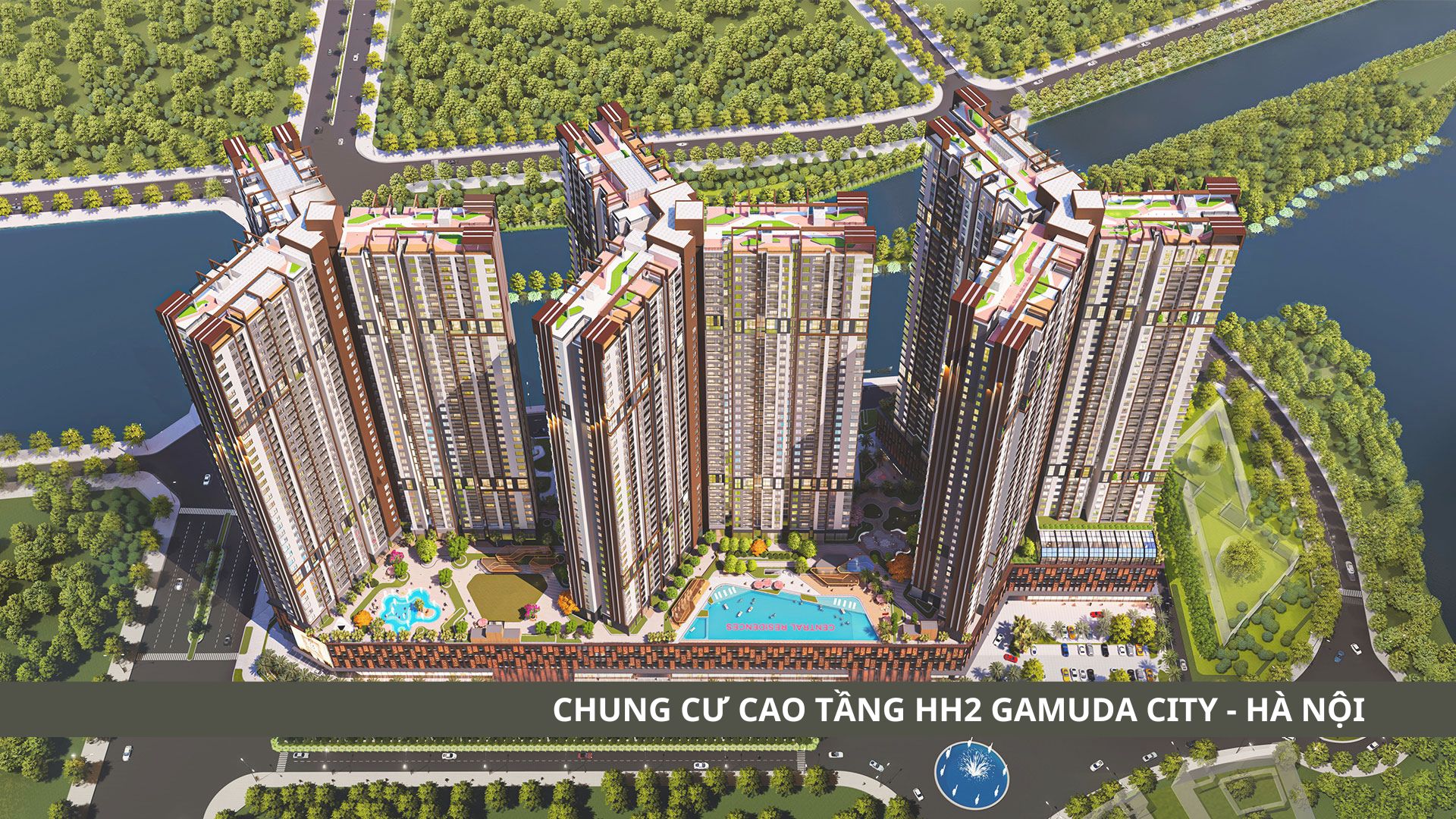 Nhà chung cư cao tầng HH2 Gamuda City - Hà Nội