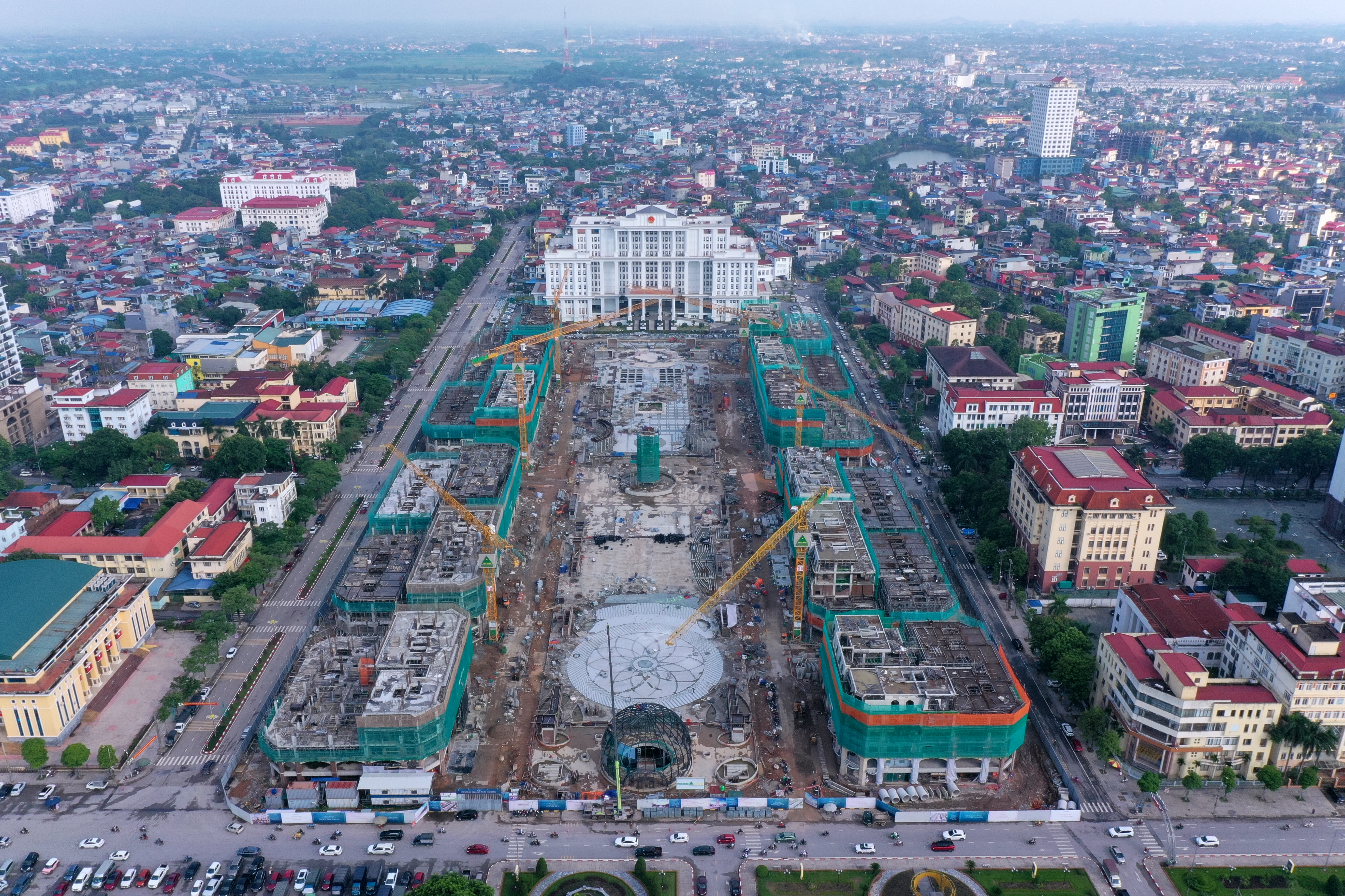 PHỤC HƯNG HOLDINGS CẬP NHẬT TIẾN ĐỘ THI CÔNG DỰ ÁN KHU ĐÔ THỊ MỚI, PHỐ ĐI BỘ TRUNG TÂM THÀNH PHỐ THÁI NGUYÊN THÁNG 8/2026