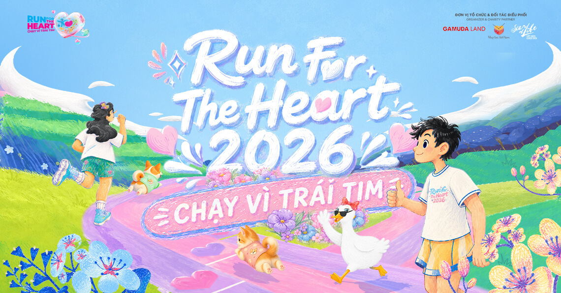 PHỤC HƯNG HOLDINGS ĐỒNG HÀNH CÙNG “RUN FOR THE HEART - CHẠY VÌ TRÁI TIM 2026”