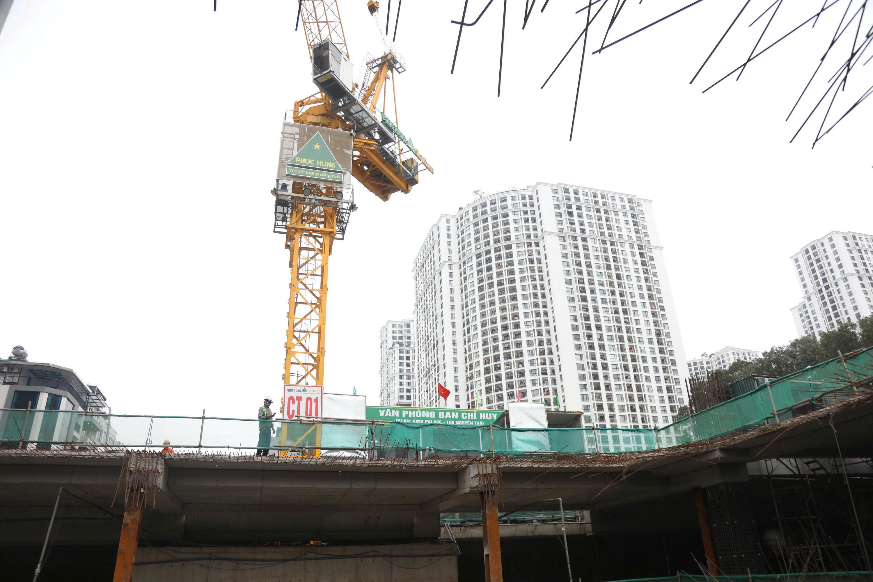 CẬP NHẬT TIẾN ĐỘ THI CÔNG DỰ ÁN KING PALACE - 108 NGUYỄN TRÃI, HÀ NỘI