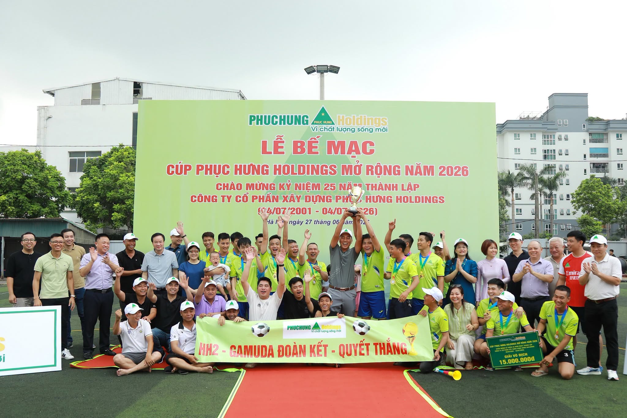 CHUNG KẾT GIẢI BÓNG ĐÁ CÚP PHỤC HƯNG HOLDINGS MỞ RỘNG NĂM 2026