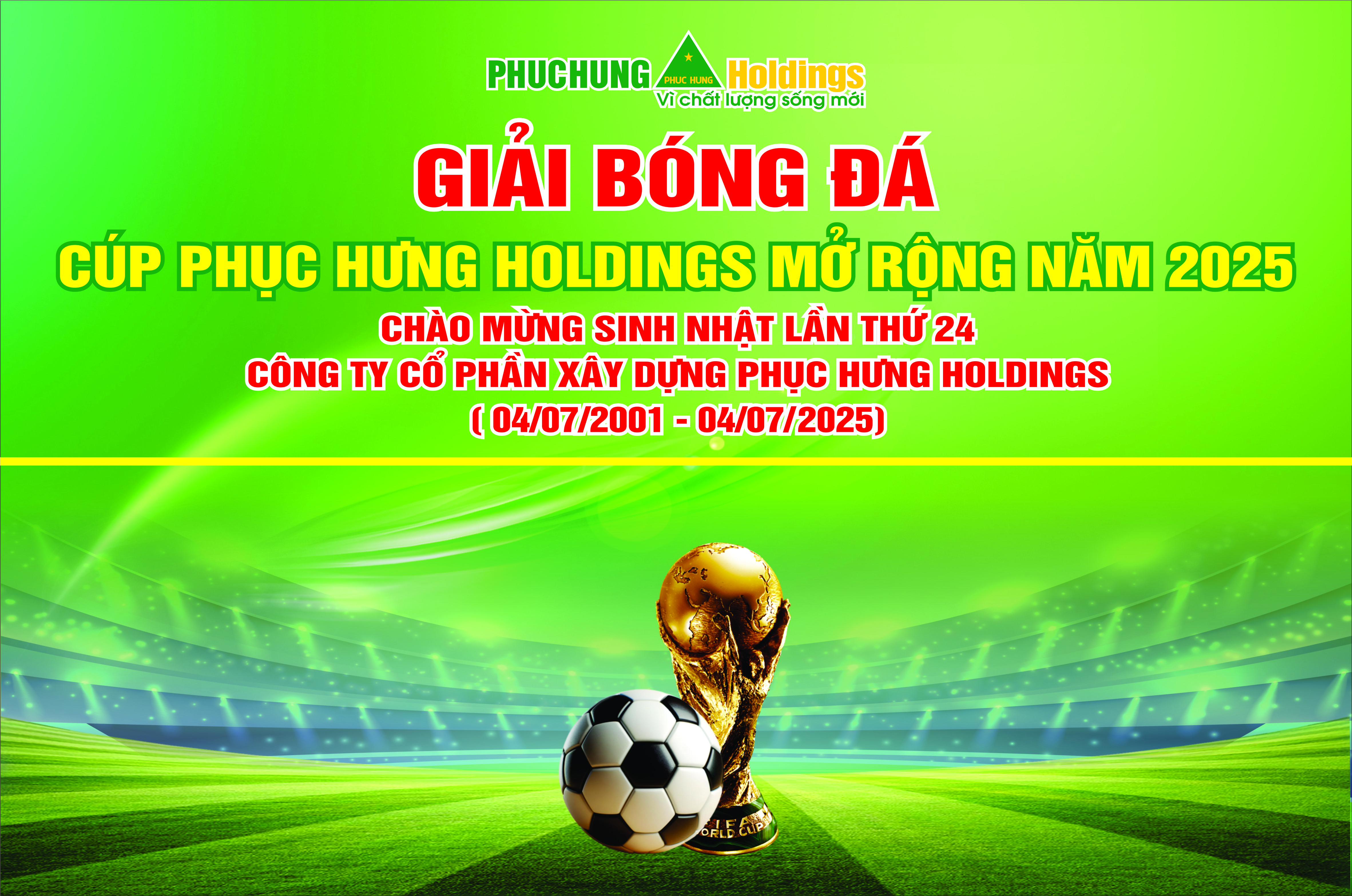 LỘ DIỆN HAI ĐỘI BÓNG XUẤT SẮC NHẤT TIẾN VÀO CHUNG KẾT CUP PHỤC HƯNG HOLDINGS MỞ RỘNG 2025!