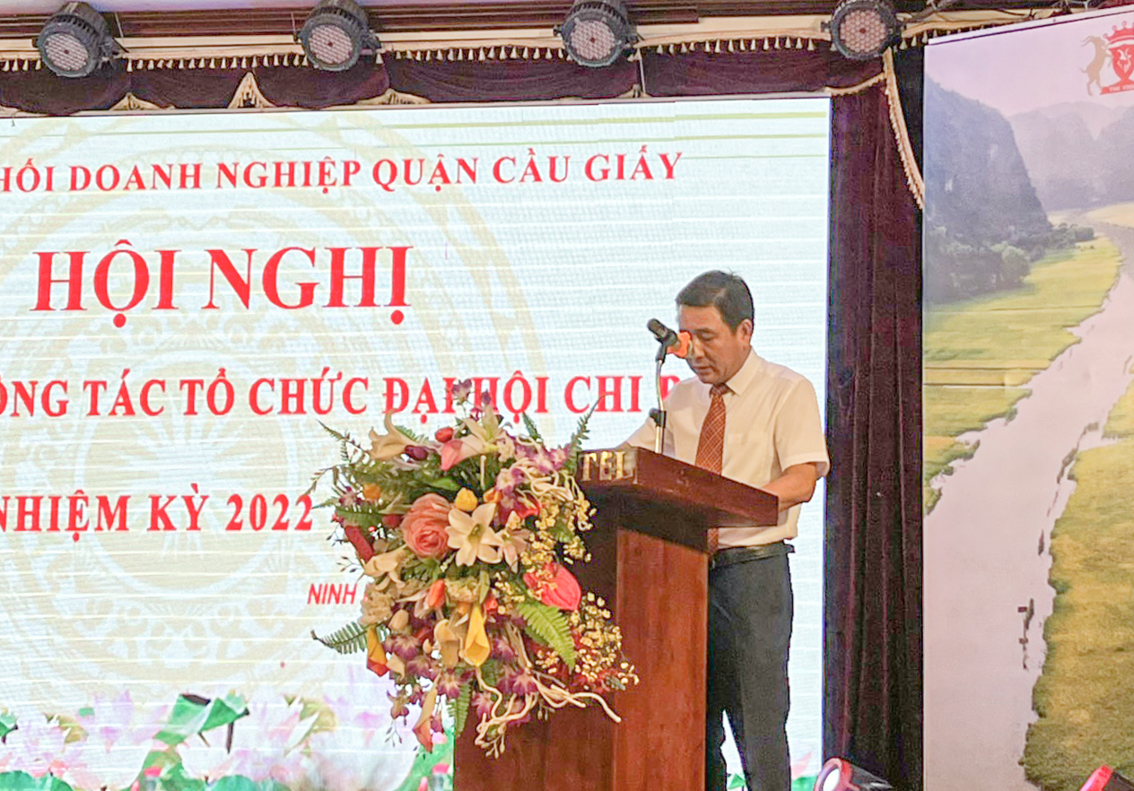 Đảng ủy khối Doanh nghiệp Quận Cầu Giấy Tổng kết Công tác Đại Hội Chi bộ Đảng trực thuộc Nhiệm kỳ 2022 – 2025