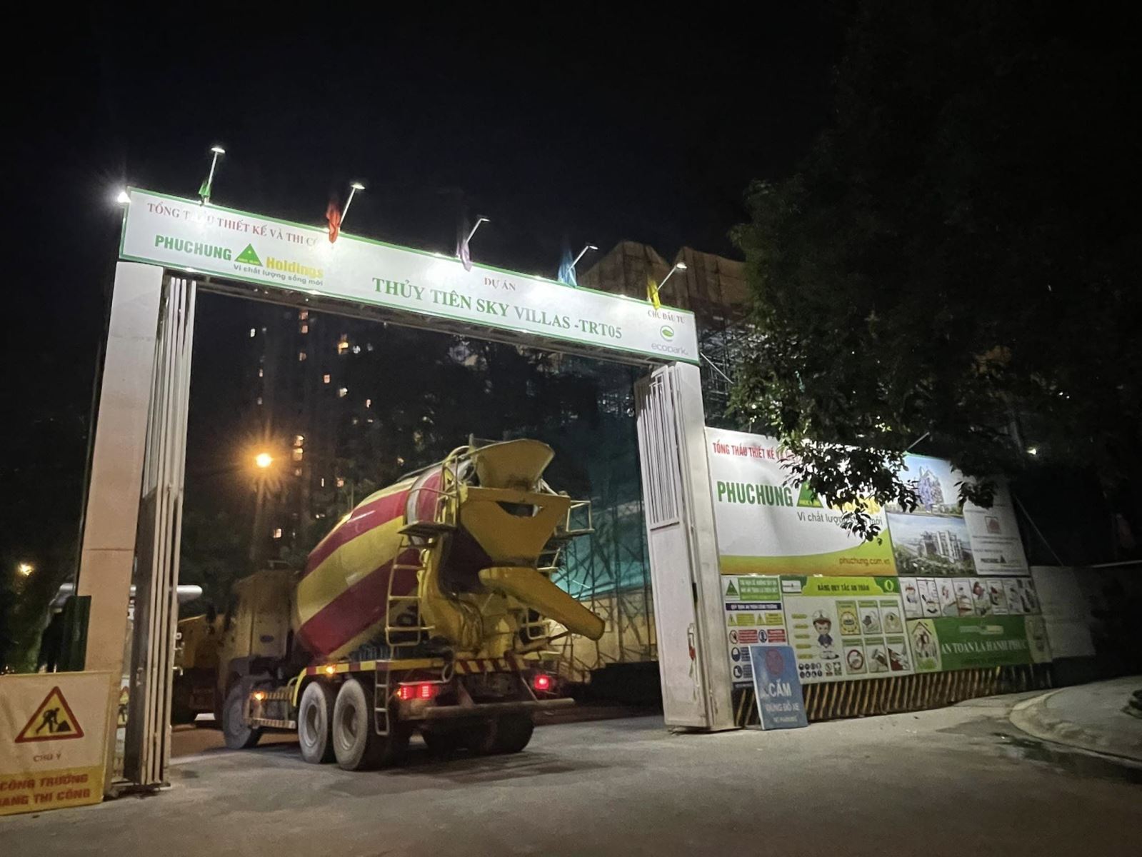 Tin truyền trực tiếp từ BCH Công trình Thuỷ Tiên Sky Villas-TRT05-06 - ECOPARK