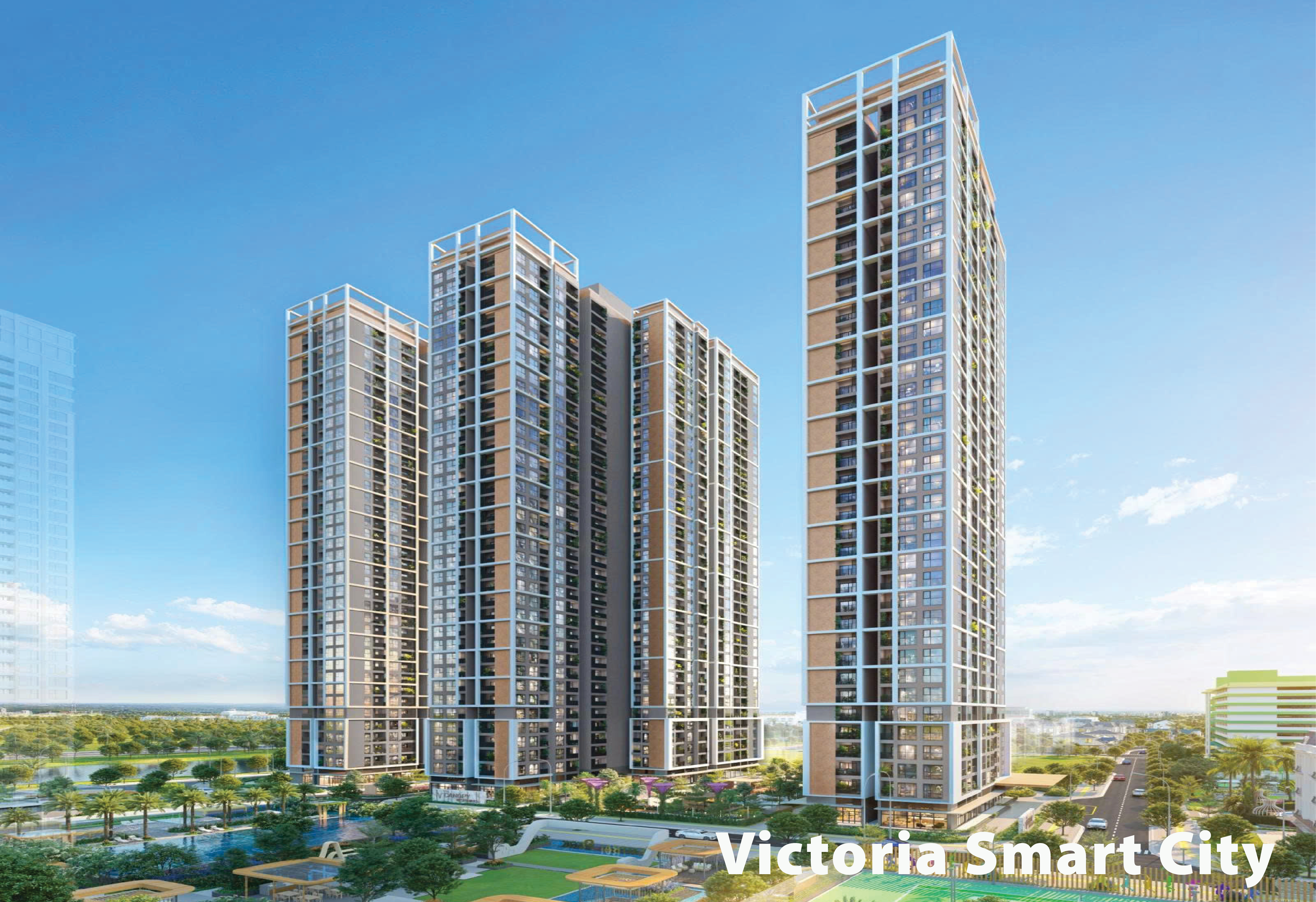 TIẾN ĐỘ CÔNG TRÌNH THE VICTORIA SMART CITY 16/04/2025