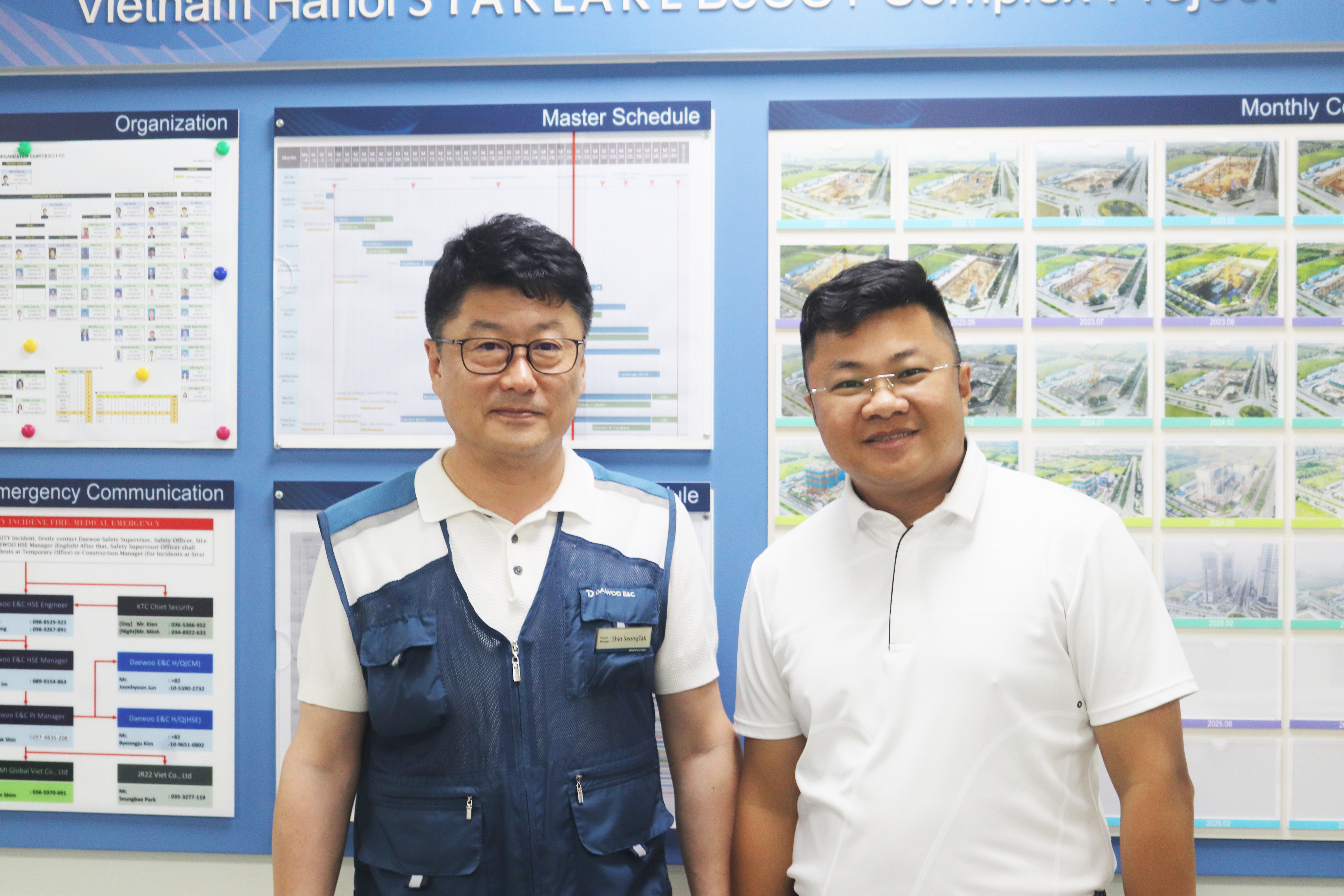 PHỤC HƯNG HOLDINGS KÝ HỢP ĐỒNG THI CÔNG HẠNG MỤC CẢNH QUAN DỰ ÁN B3CC1 STARLAKE HÀ NỘI