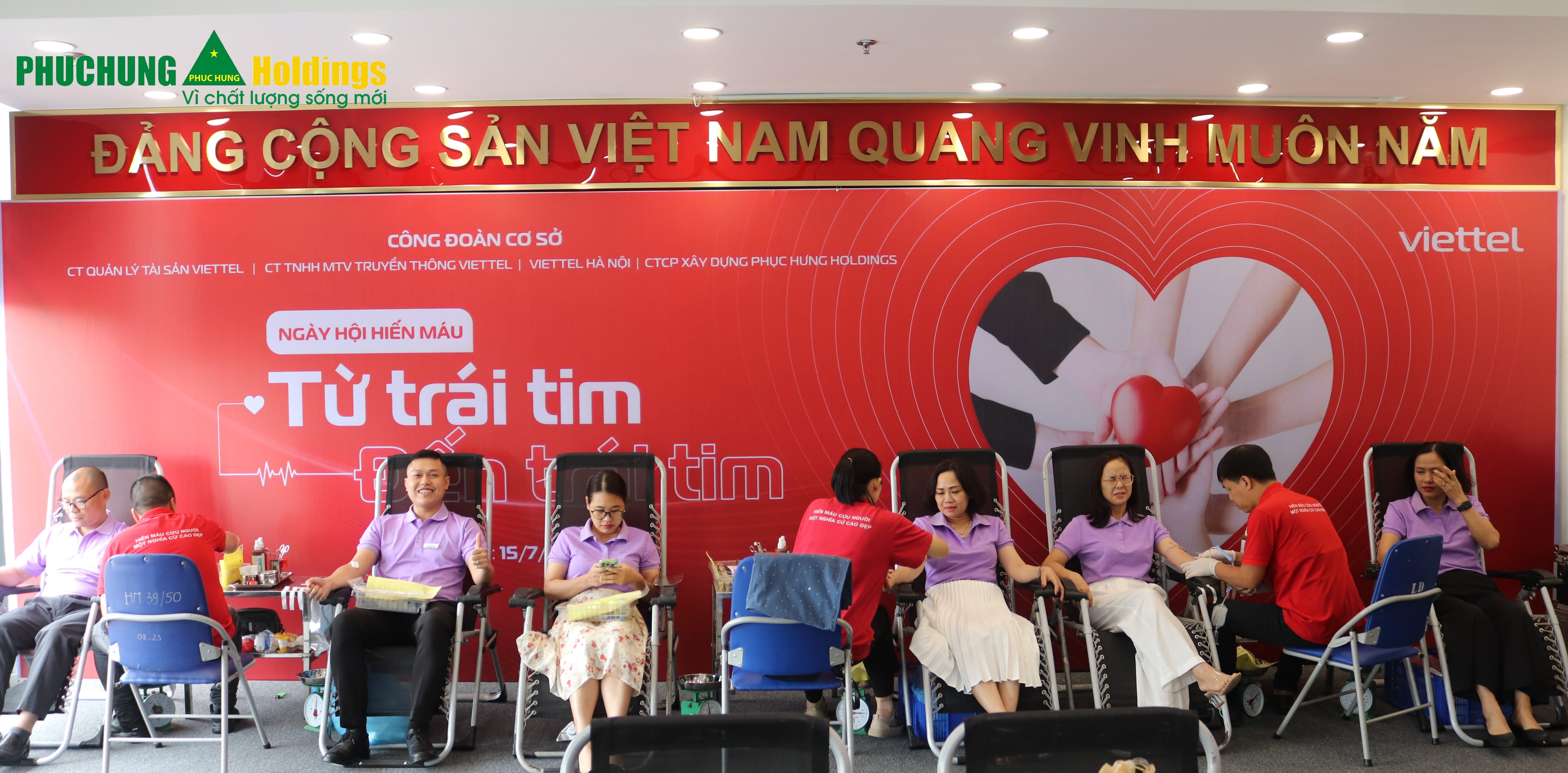 PHỤC HƯNG HOLDINGS HƯỞNG ỨNG PHONG TRÀO HIẾN MÁU TÌNH NGUYỆN 2025