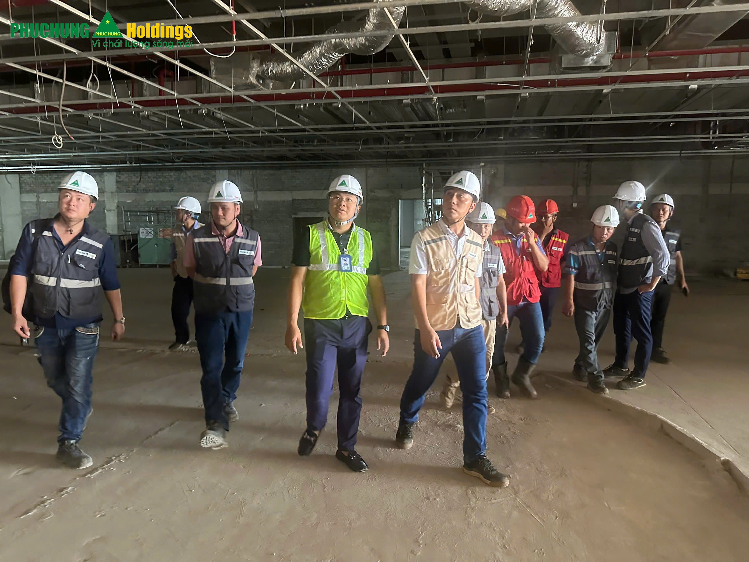 TỔNG GIÁM ĐỐC ĐẶNG TRỌNG ĐỨC KIỂM TRA VÀ LÀM VIỆC TẠI DỰ ÁN CẢNG HÀNG KHÔNG QUỐC TẾ LONG THÀNH