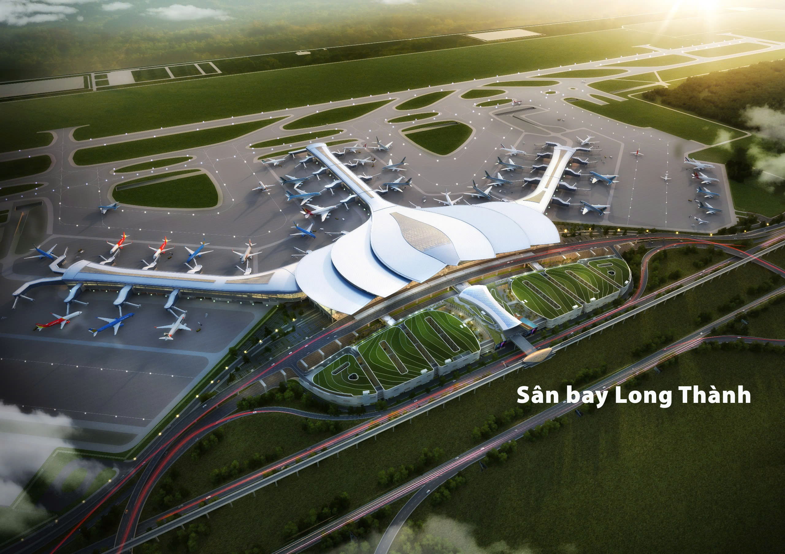 DẤU ẤN CỦA PHỤC HƯNG TẠI CẢNG HÀNG KHÔNG QUỐC TẾ LONG THÀNH