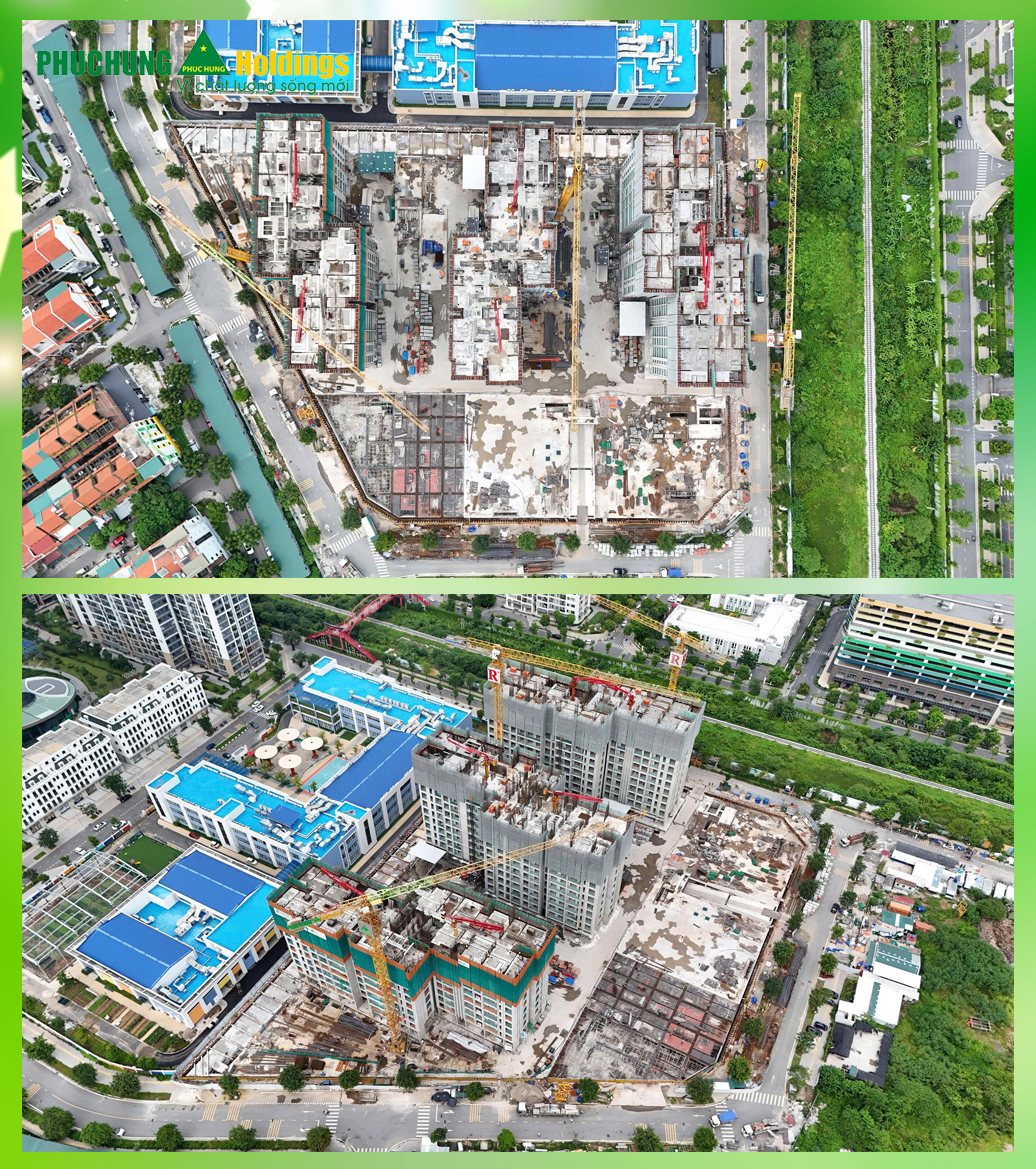 HOÀN THÀNH ĐÓNG NẮP HẦM ZONE 2.5B TẠI DỰ ÁN THE VICTORIA SMART CITY, HÀ NỘI
