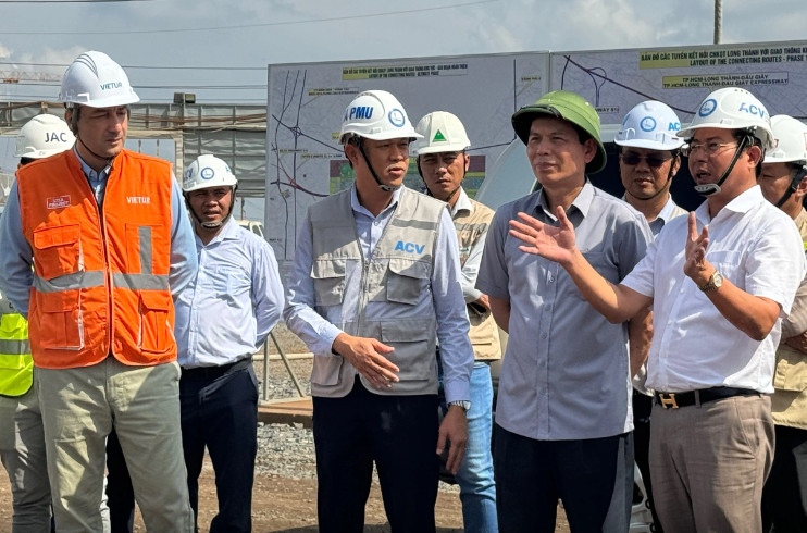 Liên danh Vietur – Nhiều hạng mục dự án sân bay Long Thành đạt & vượt tiến độ