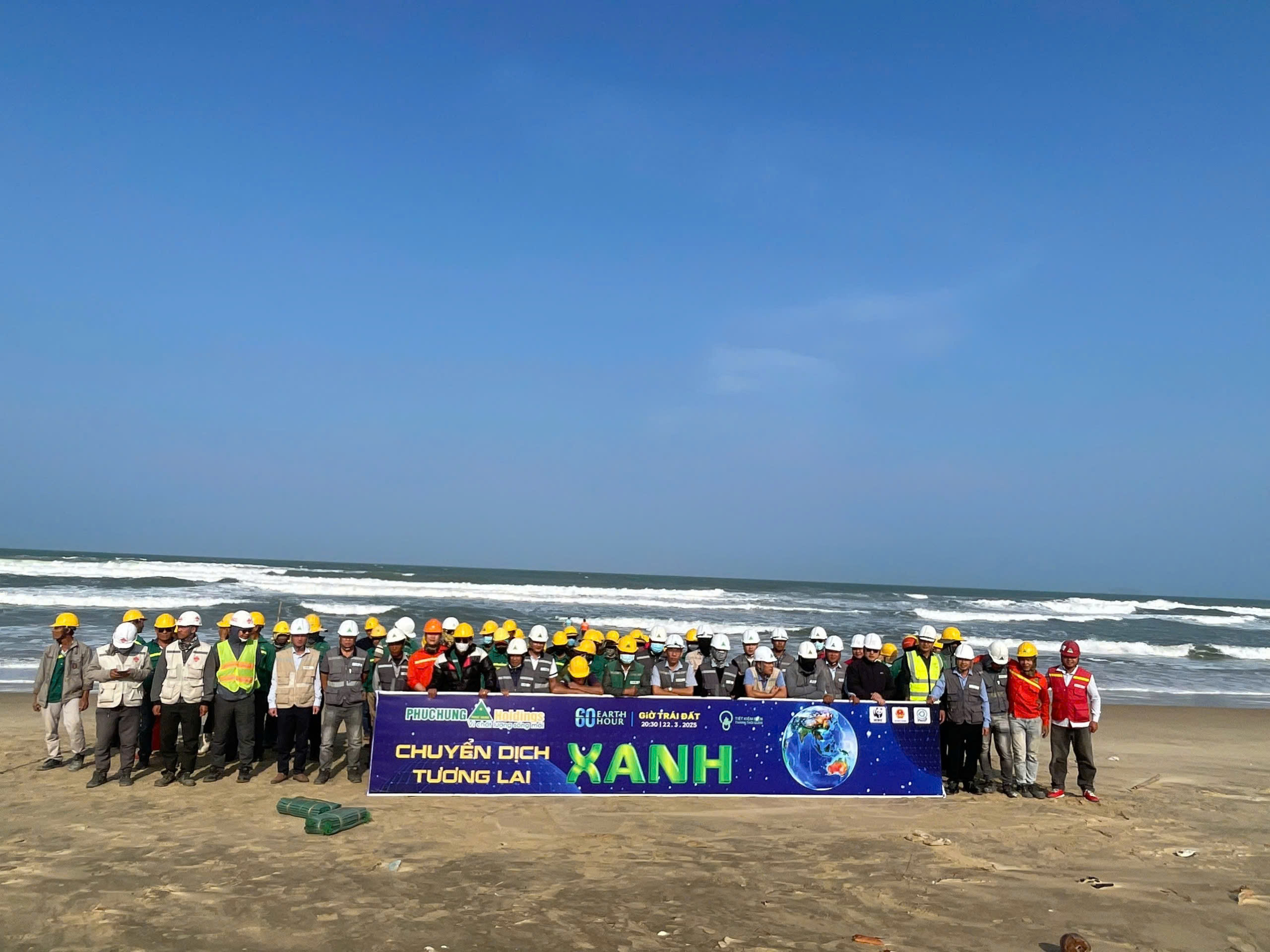 PHỤC HƯNG HOLDINGS – HÀNH ĐỘNG XANH VÌ HÀNH TINH XANH HƯỞNG ỨNG GIỜ TRÁI ĐẤT 2025