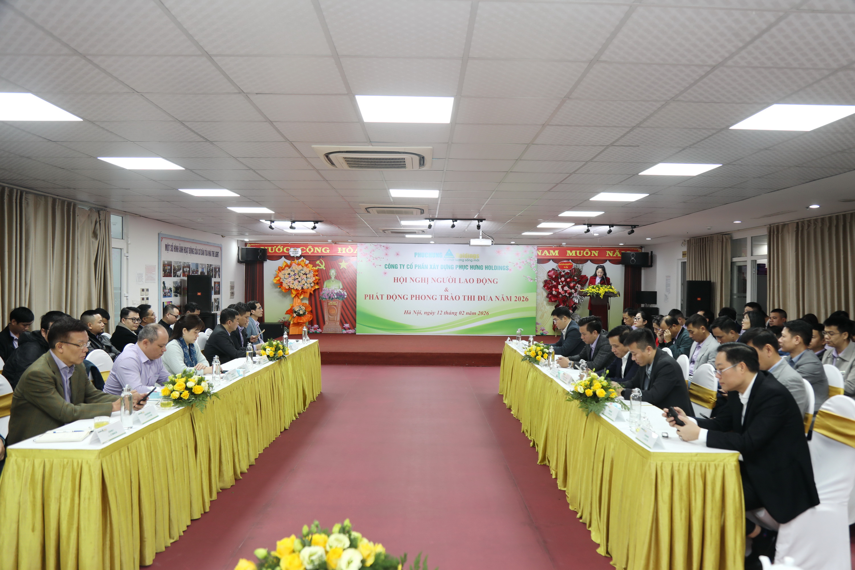 PHỤC HƯNG HOLDINGS TỔ CHỨC HỘI NGHỊ NGƯỜI LAO ĐỘNG VÀ PHÁT ĐỘNG PHONG TRÀO THI ĐUA NĂM 2026