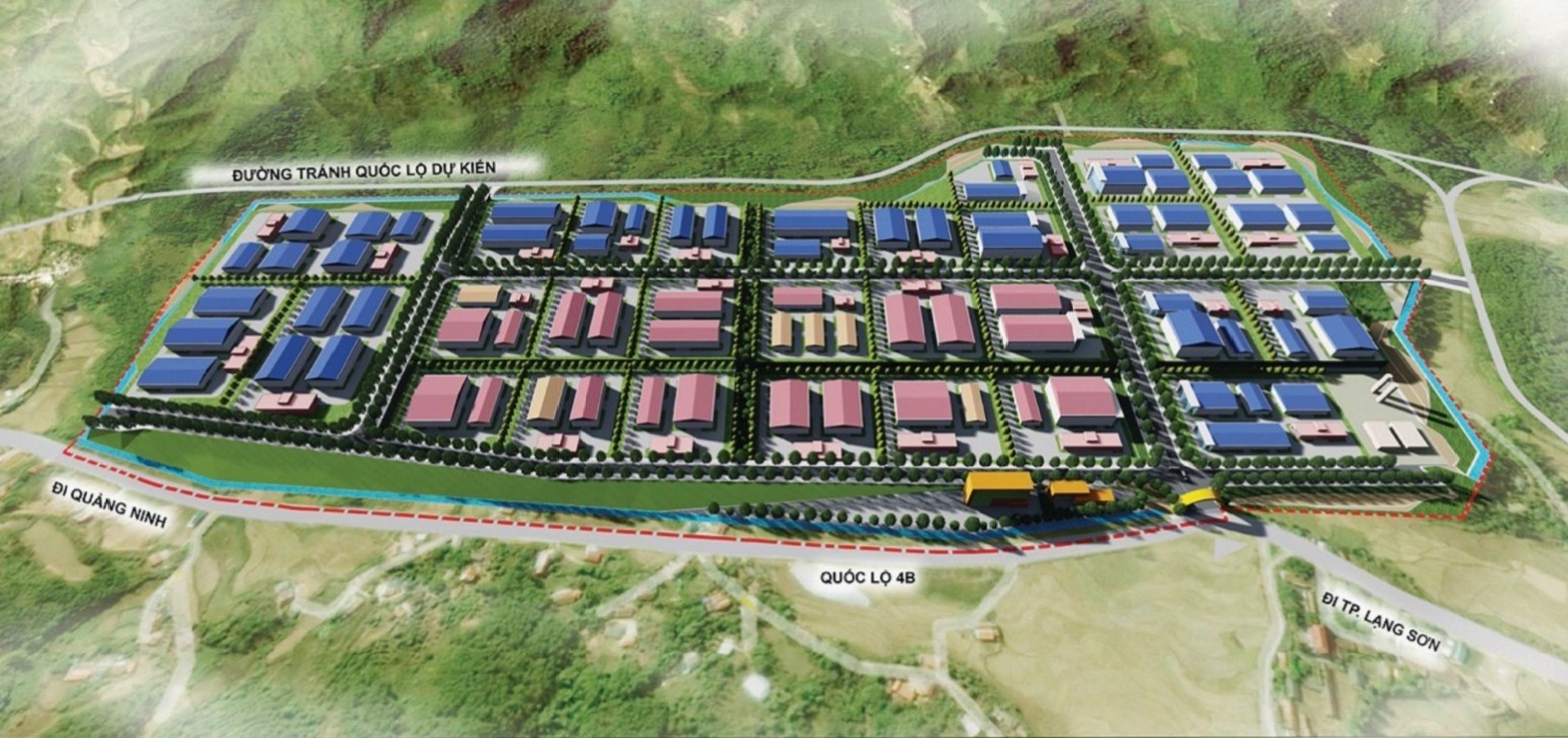 Công ty thành viên trong mô hình Phục Hưng Holdings được Uỷ ban Nhân dân tỉnh Lạng Sơn chấp thuận chủ trương đầu tư Dự án Cụm công nghiệp Đình Lập tại Lạng Sơn với tổng vốn đầu tư gần 700 tỷ đồng