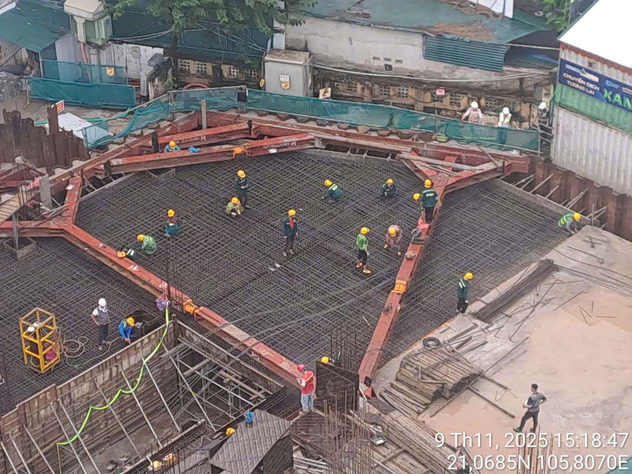 PHỤC HƯNG HOLDINGS HOÀN THÀNH KHOÁ SÀN HẦM B2 DỰ ÁN BỆNH VIỆN TIM HÀ NỘI CƠ SỞ 2