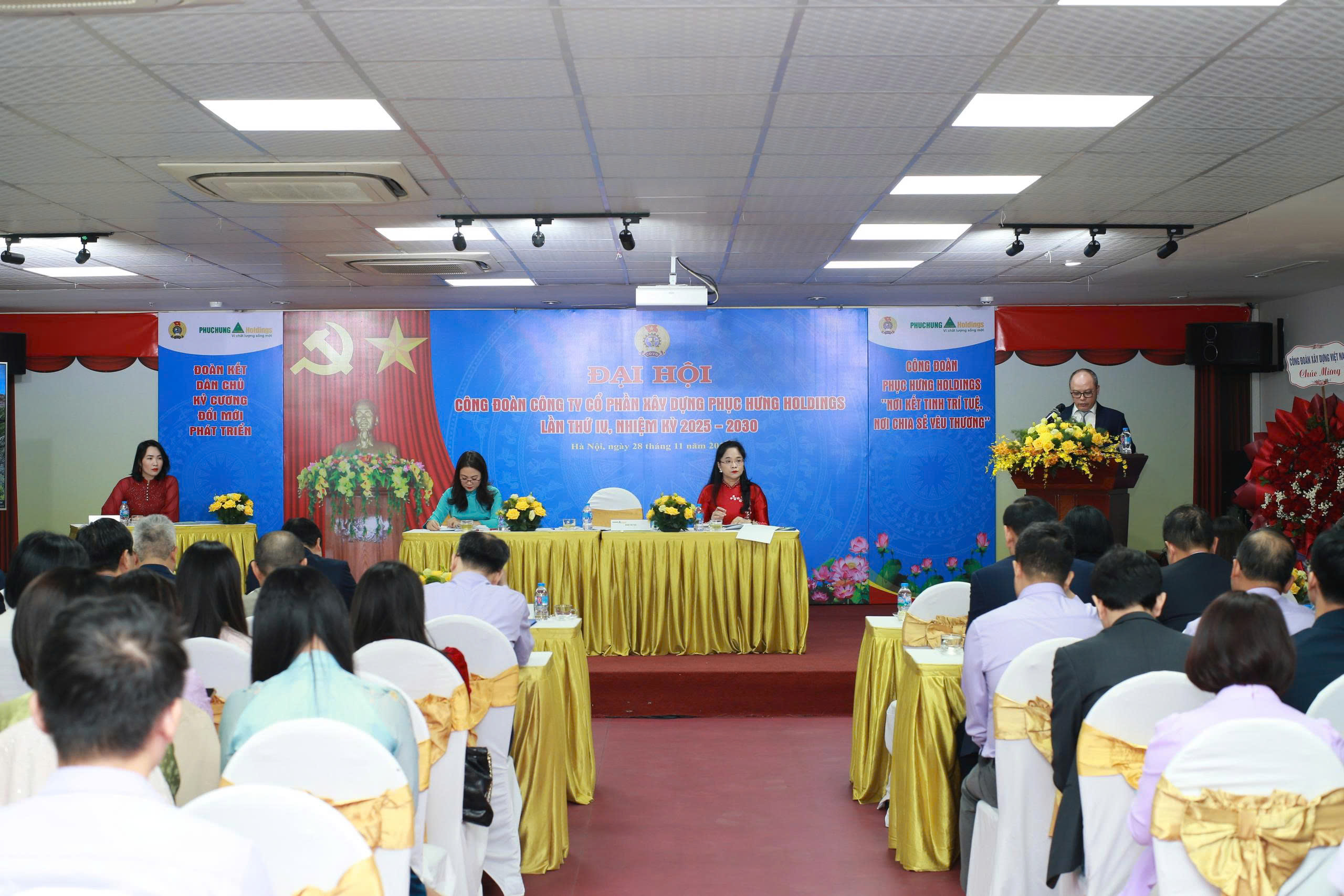 PHỤC HƯNG HOLDINGS TỔ CHỨC THÀNH CÔNG ĐẠI HỘI CÔNG ĐOÀN CÔNG TY LẦN THỨ IV, NHIỆM KỲ 2025–2030