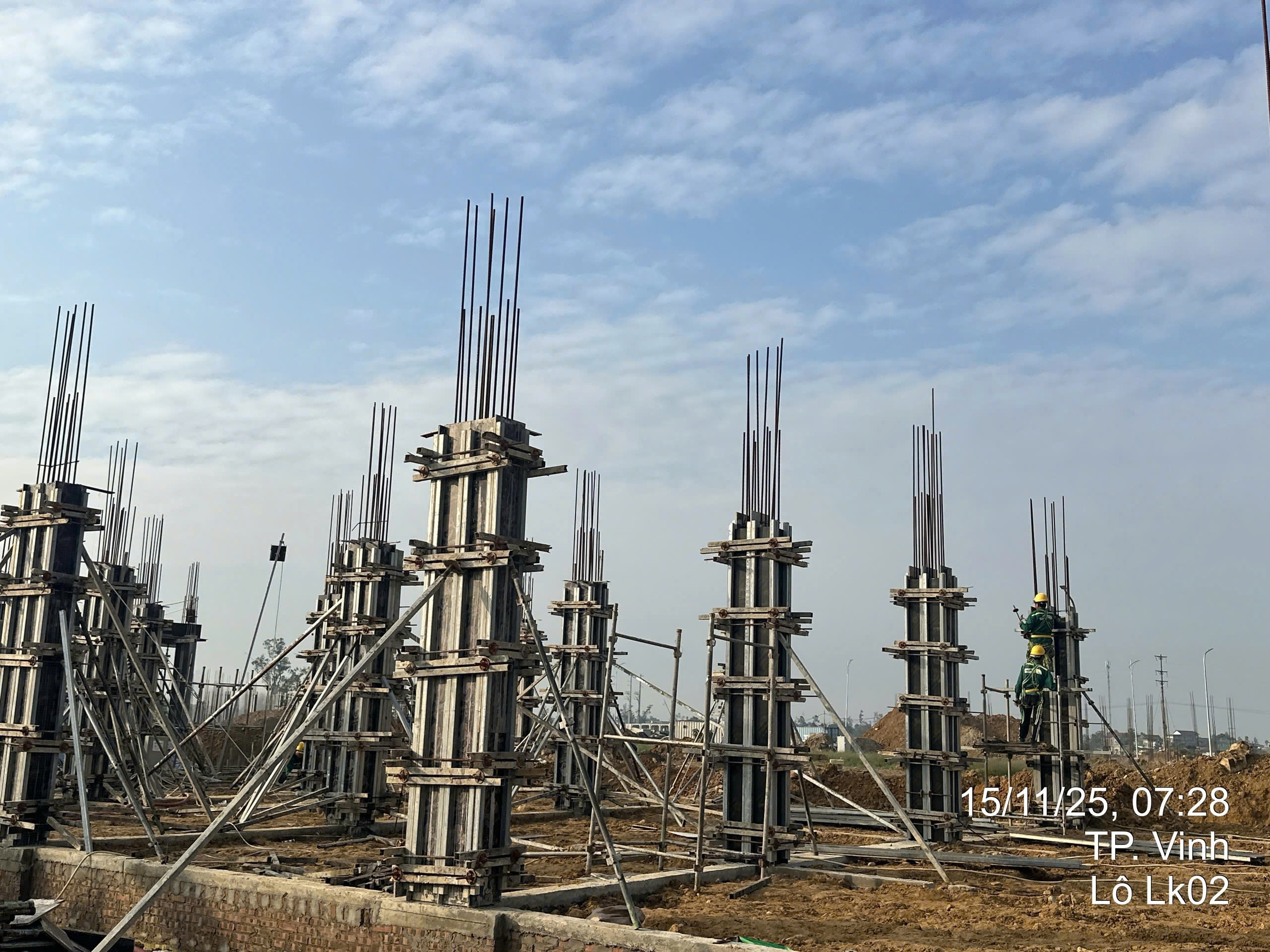 TIẾN ĐỘ THI CÔNG GÓI THẦU CÔNG TRÌNH THẤP TẦNG TẠI DỰ ÁN EUROWINDOW SPORT GARDEN, NGHỆ AN