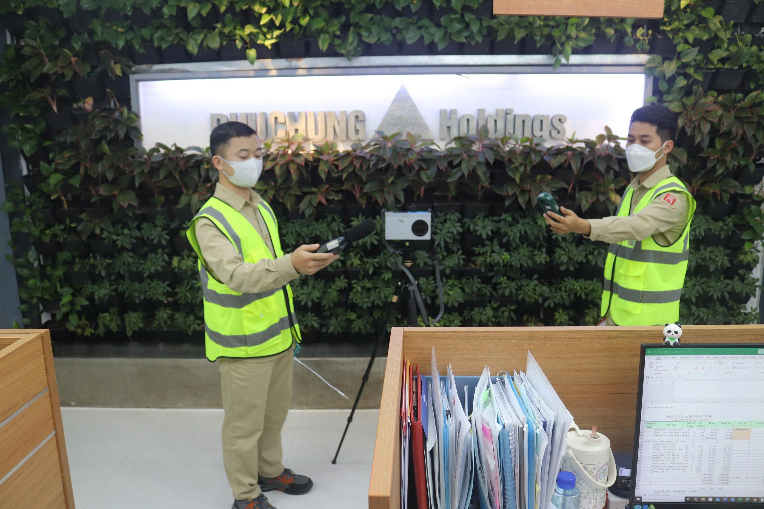 PHỤC HƯNG HOLDINGS THỰC HIỆN QUAN TRẮC MÔI TRƯỜNG LAO ĐỘNG TẠI CÁC CÔNG TRƯỜNG Ở MIỀN BẮC