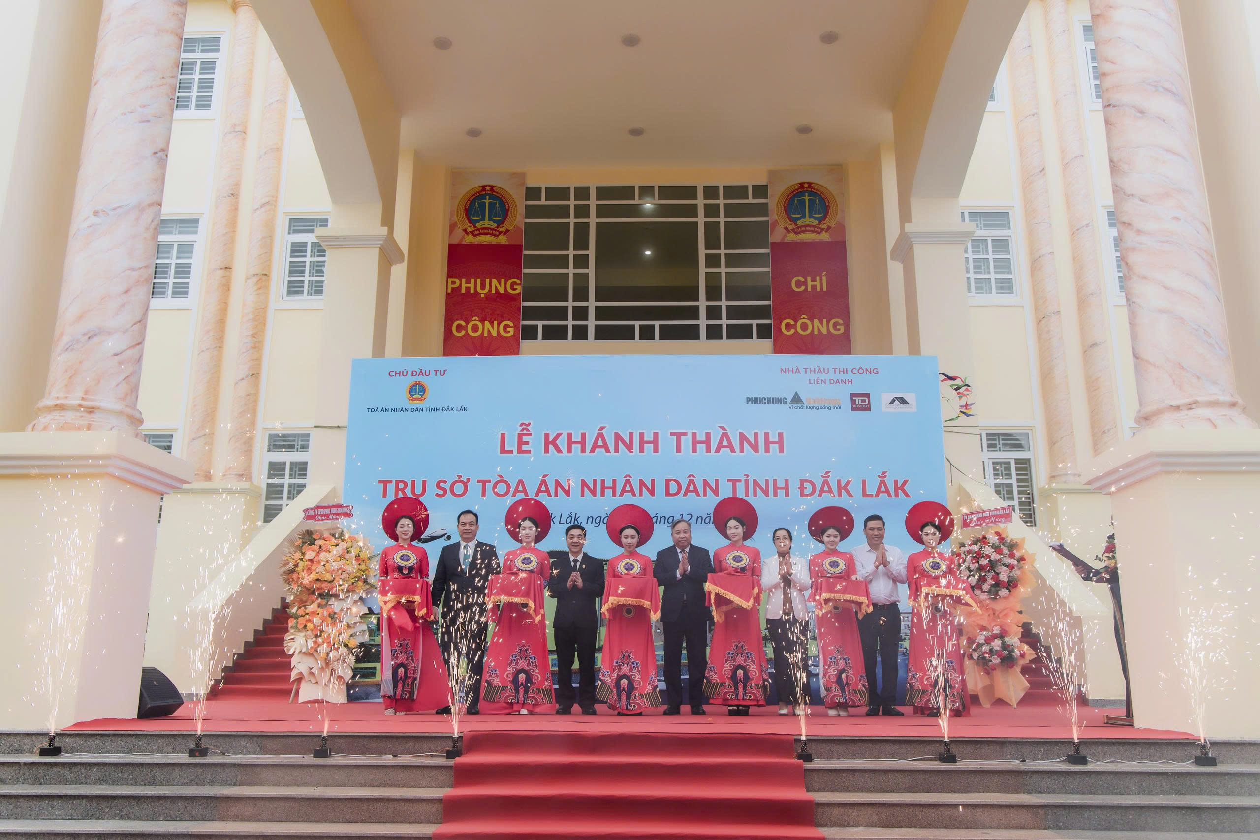 KHÁNH THÀNH TRỤ SỞ LÀM VIỆC TÒA ÁN NHÂN DÂN TỈNH ĐẮK LẮK