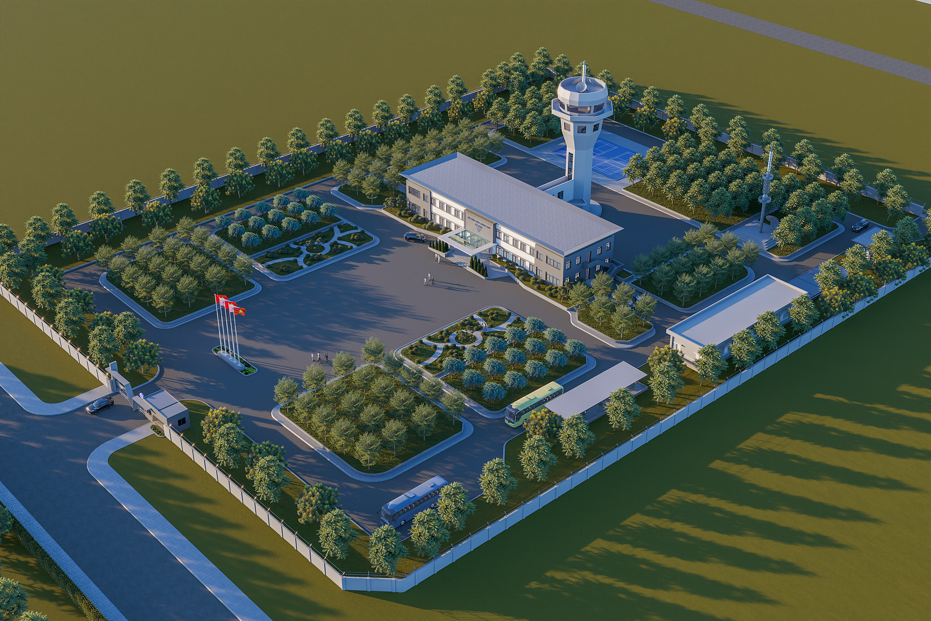 Đài kiểm soát không lưu Cà Mau