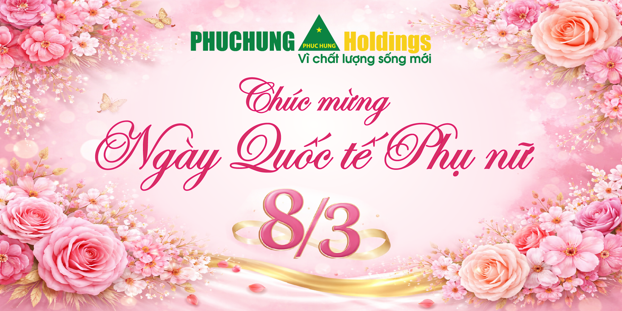 PHỤC HƯNG HOLDINGS CHÚC MỪNG NGÀY QUỐC TẾ PHỤ NỮ 08/03
