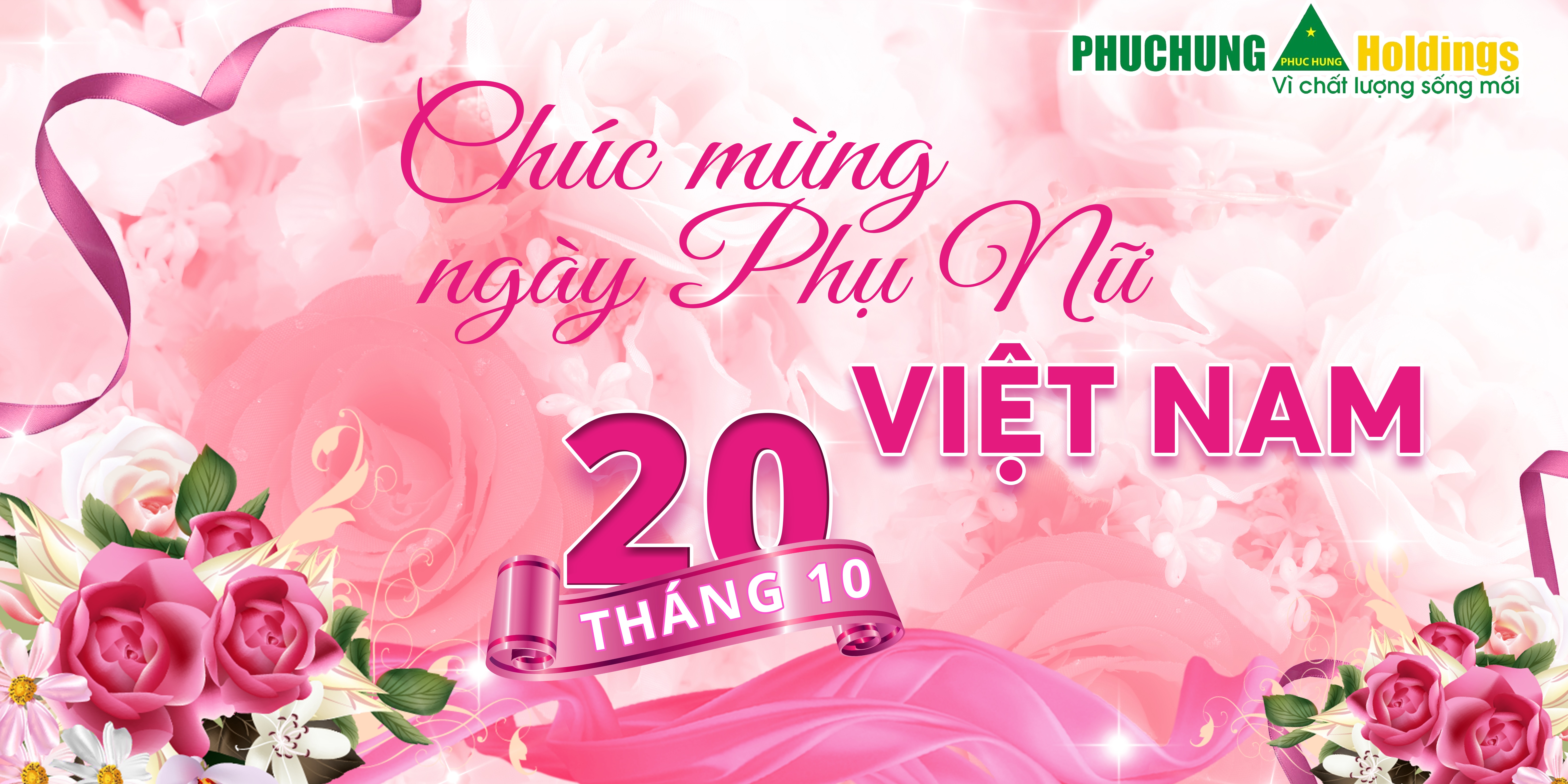 PHỤC HƯNG HOLDINGS CHÚC MỪNG NGÀY PHỤ NỮ VIỆT NAM 20 THÁNG 10!