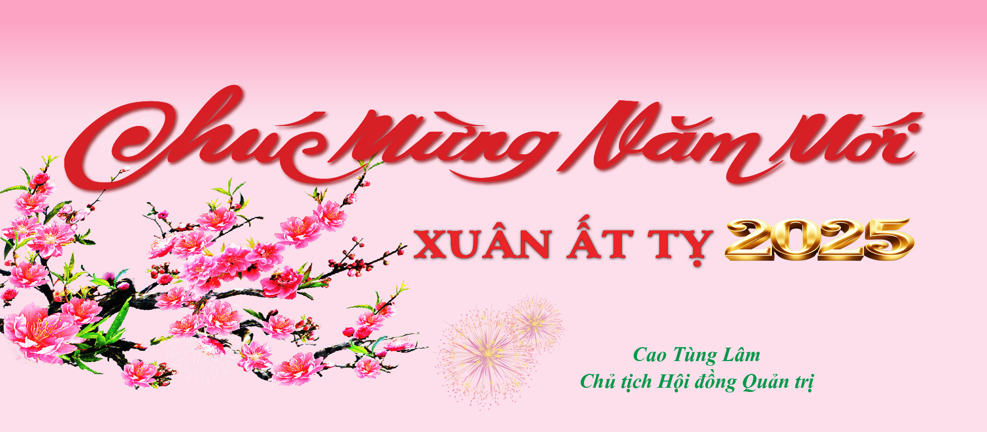 Chúc Mừng Năm Mới Xuân Ất Tỵ 2025 - Trang Bìa