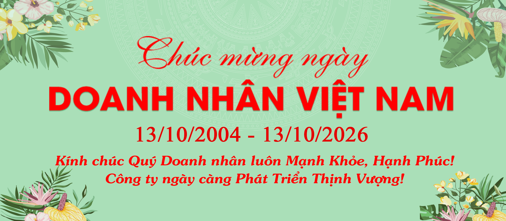 PHỤC HƯNG HOLDINGS CHÚC MỪNG NGÀY DOANH NHÂN VIỆT NAM 2026