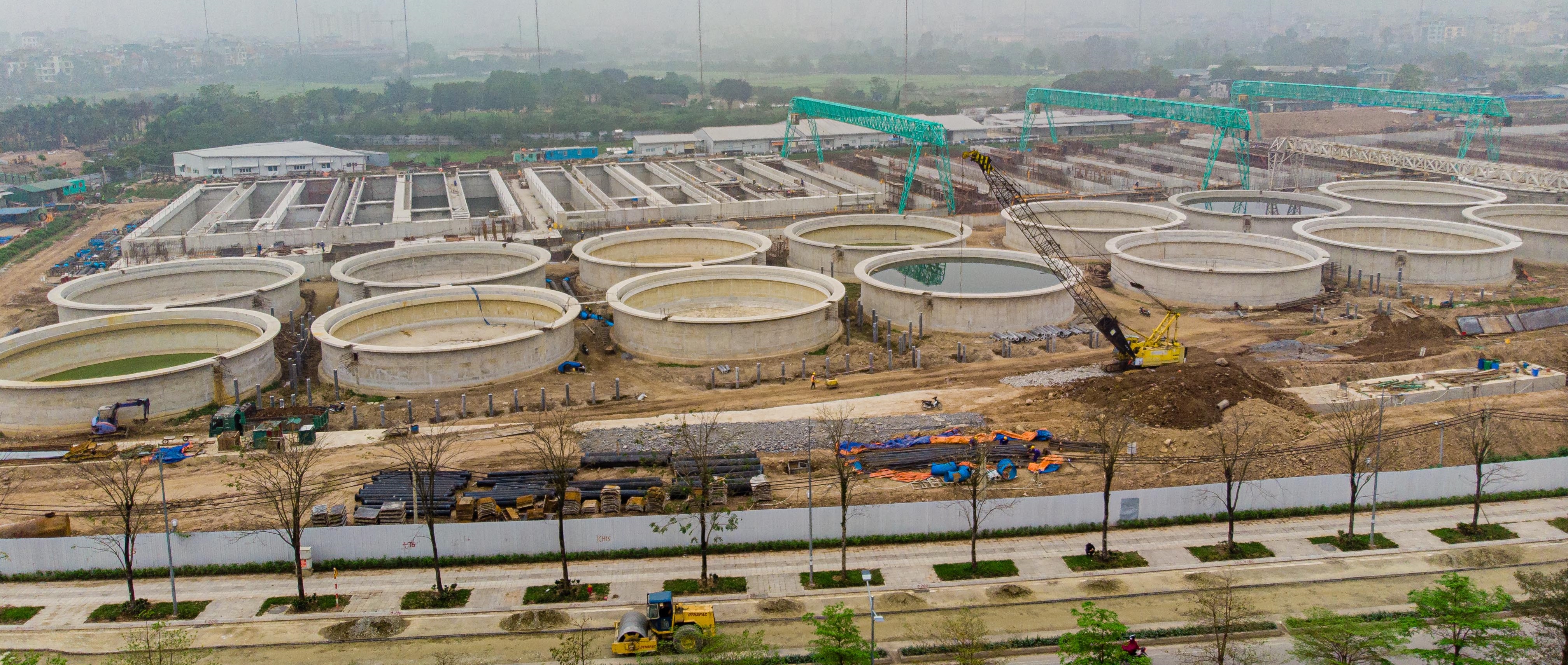 Nhà máy xử lý nước thải Yên Sở - Gamuda Land - Hà Nội