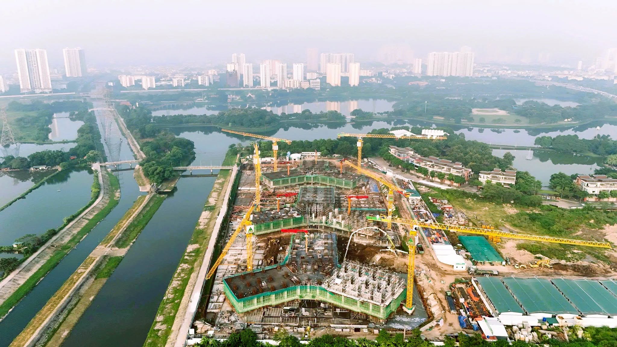 CẬP NHẬT TIẾN ĐỘ DỰ ÁN CHUNG CƯ HỖN HỢP HH2 GAMUDA CENTRAL PARK THÁNG 10