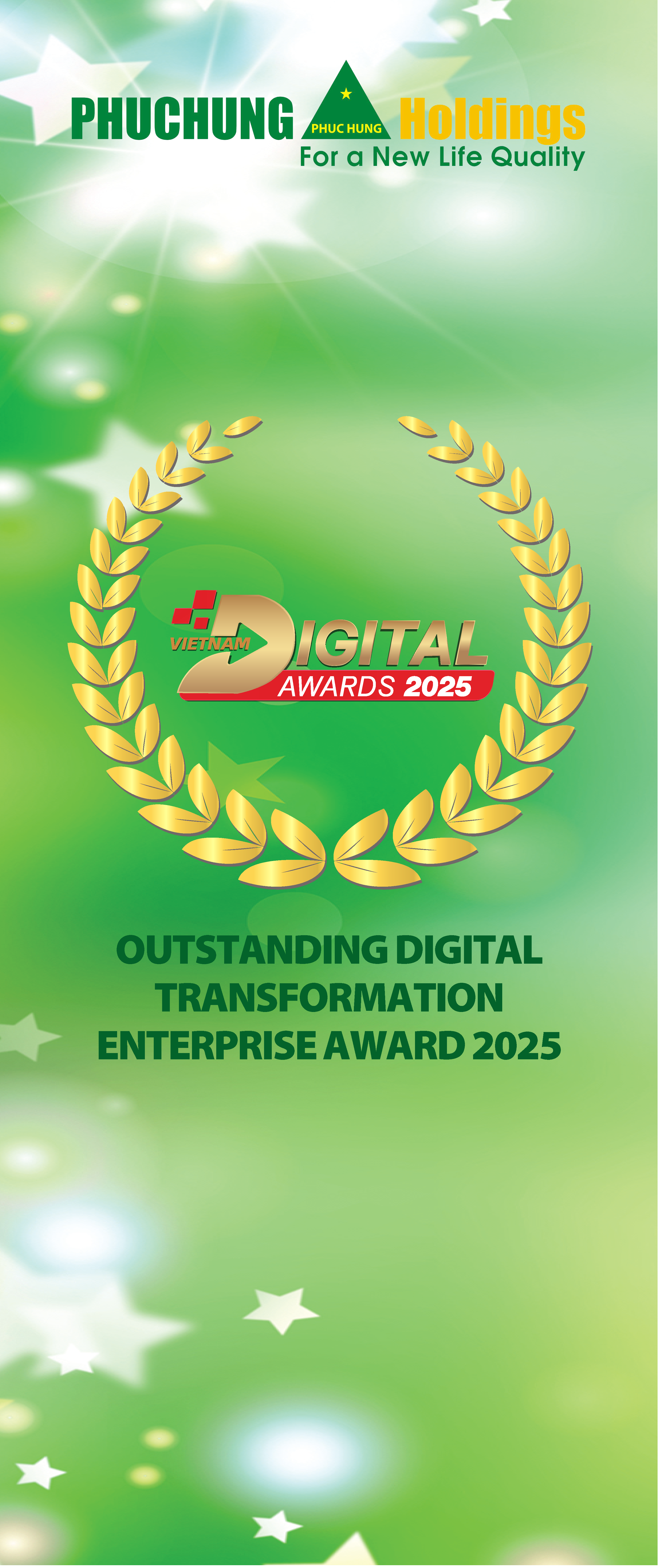 OUTSTANDING DIGITAL TRANSFORMATION ENTERPRISE AWARD 2025