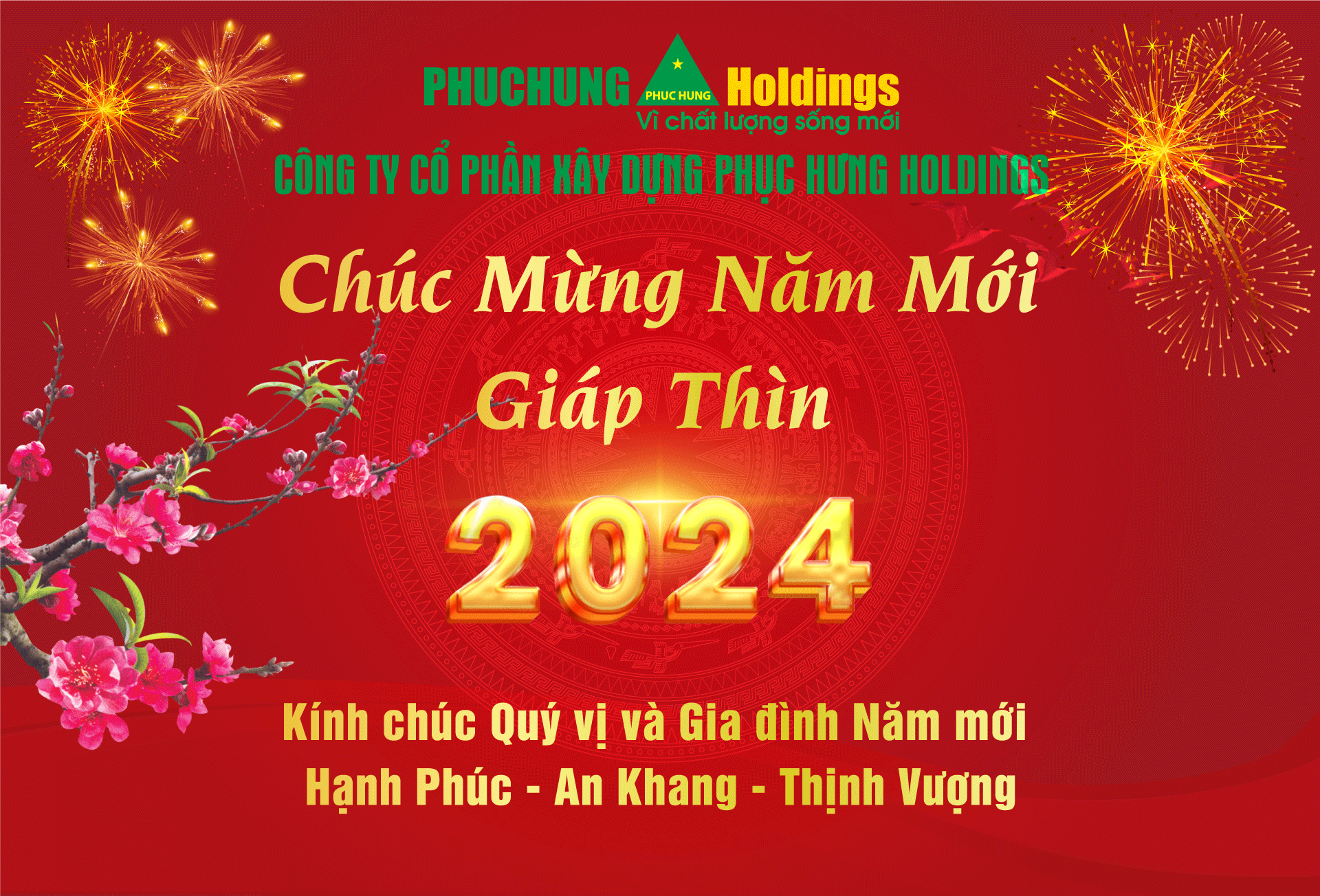 THƯ CHÚC TẾT 2024 CỦA CHỦ TỊCH HỘI ĐỒNG QUẢN TRỊ